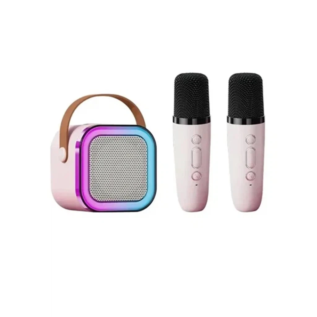 Музыкальная беспроводная колонка с микрофонами